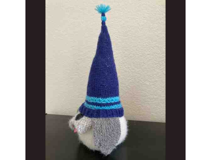 Adorable Hand Knit Dog Gnome with Floppy Ears