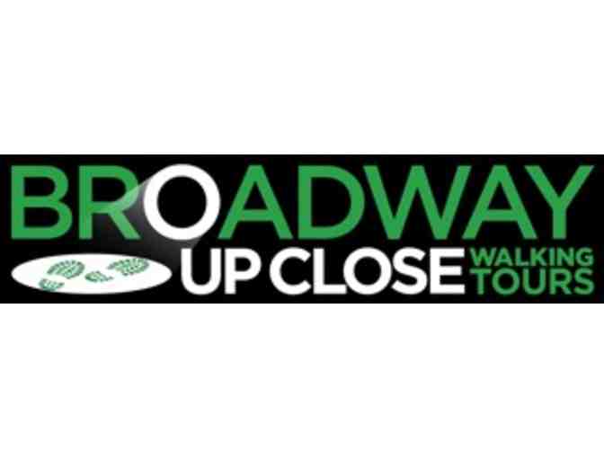ACT I 'BROADWAY UP CLOSE' TOUR AND SOUVENIR PROGRAM FOR 4 PEOPLE