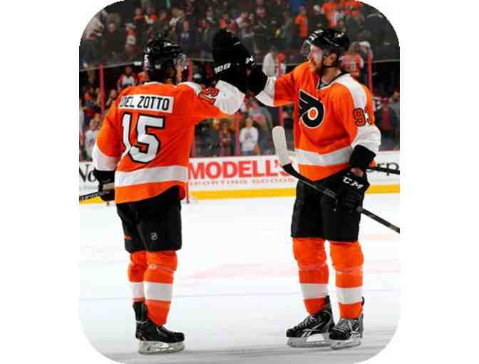 Philadelphia Flyers Autographed #15 Michael Del Zotto jersey