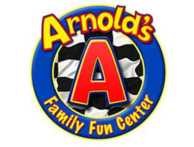 Arnold's Family Fun Center Gift Cards (value of $40)