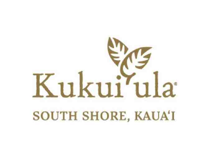 OPENING BID LOWERED - Round of golf and lunch for Four at The Club at Kukui'ula