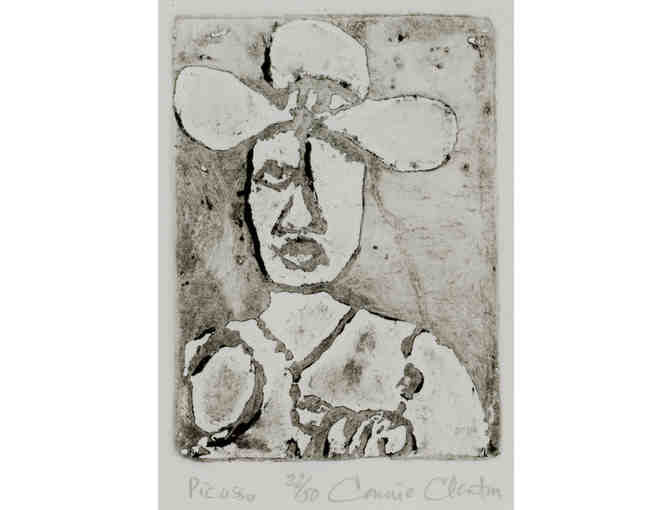 'Picasso' by Deaf artist, Connie Clanton