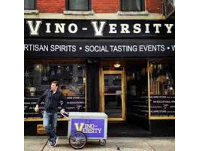 Two Reservations to Any One Session of Vino-Versity's Social 'Destination' Wine Tastings