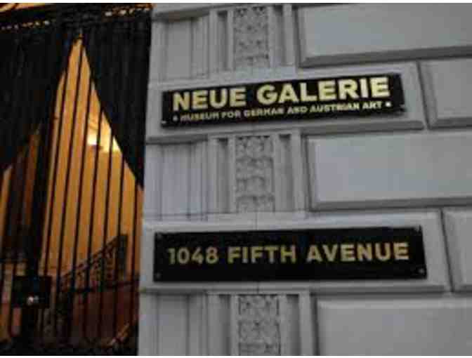 Neue Galerie New York - Admission for 4