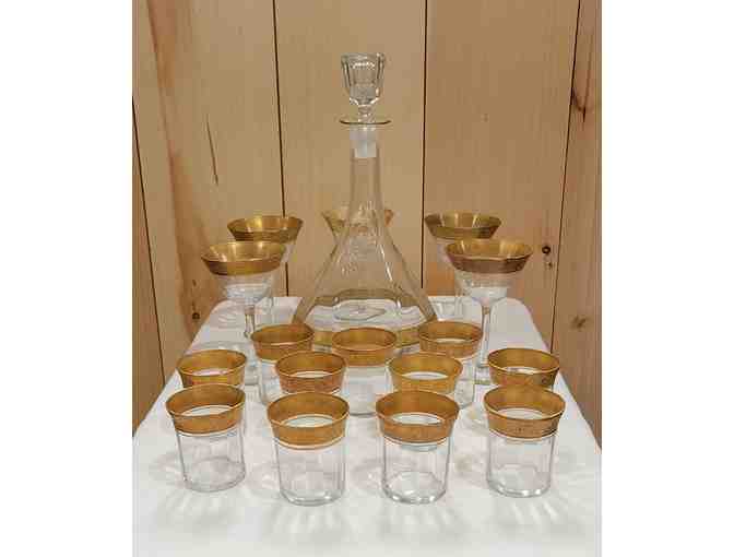Tiffin Cordial Decanter and Glasses Set