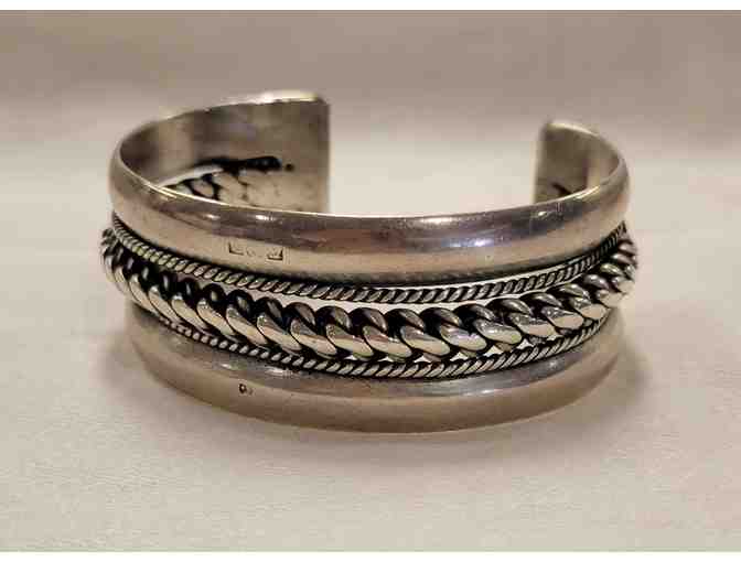 Southwest Style Silver Cuff Bracelet