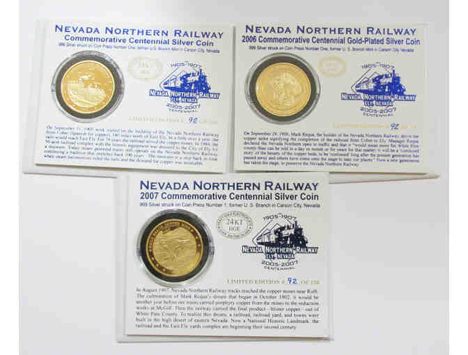 NN Ry Centennial Coin Set, Number 92 of 100