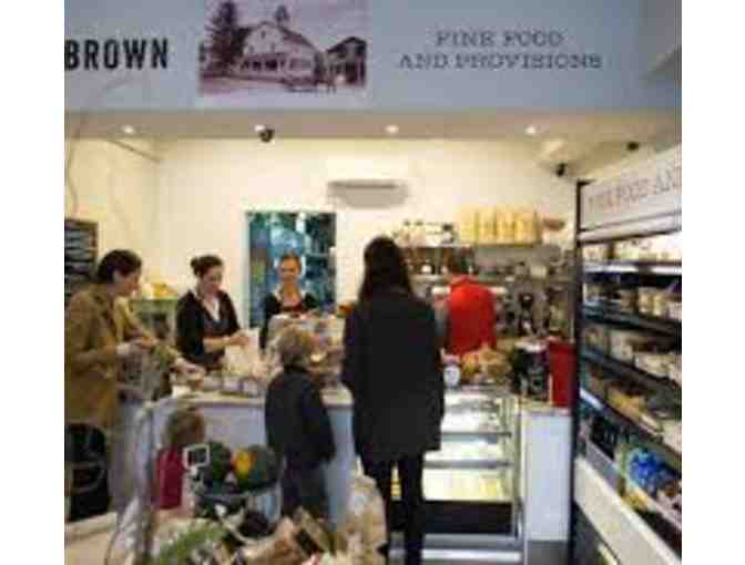 G.E. Brown Fine Food & Provisions: $50 Gift Card