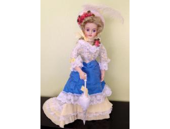 Victorian Heirloom Fashion Doll - by Franklin Heirloom Dolls