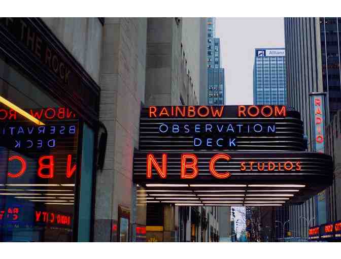 Private behind the scenes tour of NBC studios!
