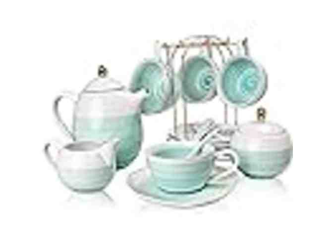 Porcelain Tea Set - Photo 3