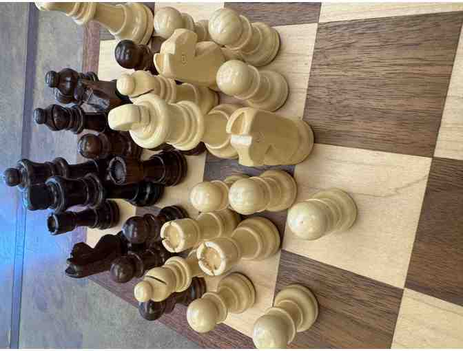 Mahoney handmade Chess with OCS checkers & Othello