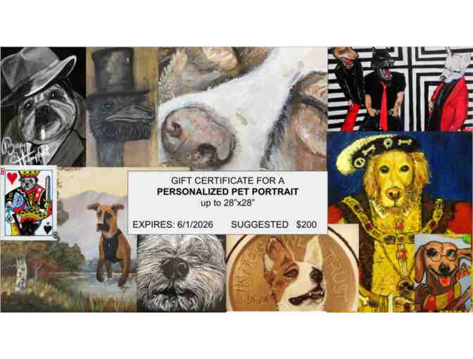 Personalized Pet Portrait