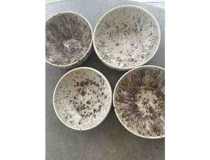 Set of 4 Handmade Cereal Bowls