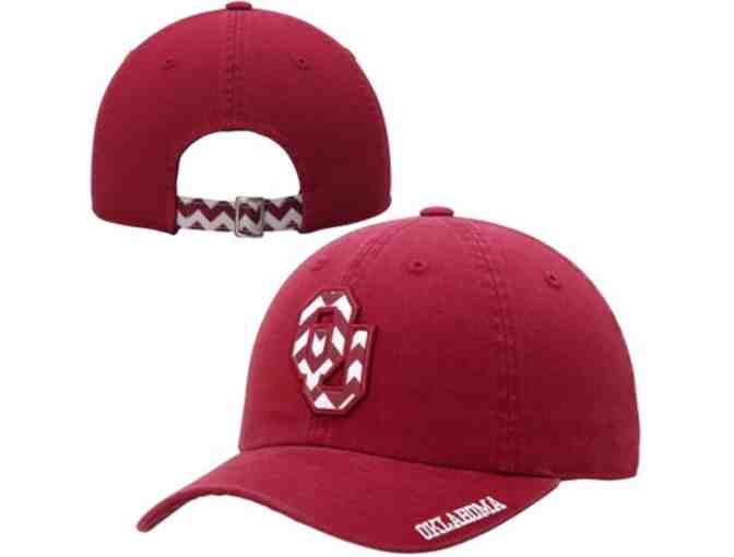 Ladies OU Sooners Chevron adjustable Hat + Tee