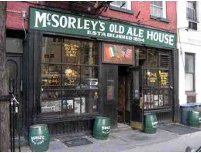 Eldridge Street Museum tour (10 people) and $100 Voucher for McSorleys