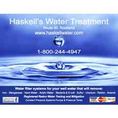 Haskell's Water Treatment