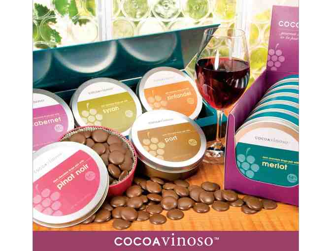 Gourmet Chocolates Paired with Cabernet Sauvignon, Syrah, and Zinfandel