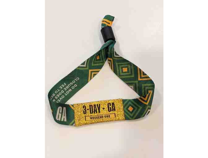 ACL Wristband 3-Day General Admission - One GA Wristband for Weekend One - Photo 3