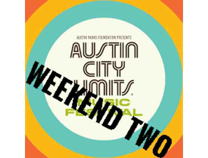 ACL Wristband 3-Day General Admission - One GA Wristband for Weekend Two - Photo 1
