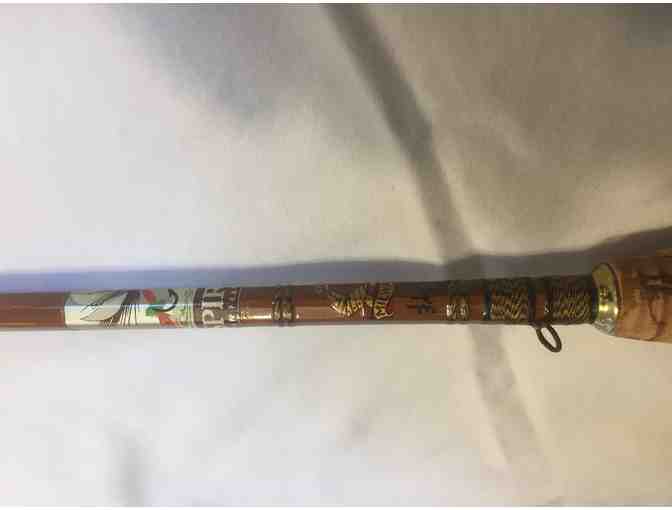 Vintage Milward Hexacane FLYLITE Fly Rod 7 ft two piece, 2 tips