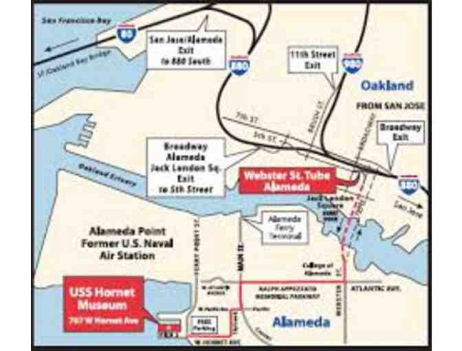 Family Boarding Pass - USS Hornet Sea, Air & Space Museum - Alameda, CA