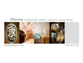 90-Min. Massage + Steam + Soak @ Dharma Healing Arts Studio