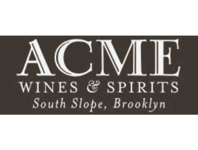 Acme Wines & Spirits Gift Certificate