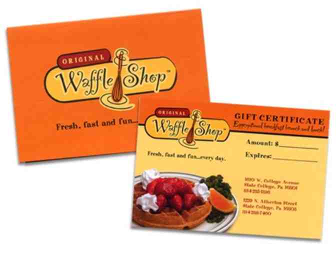 Two $25 Gift Cards from The Original Waffle Shop