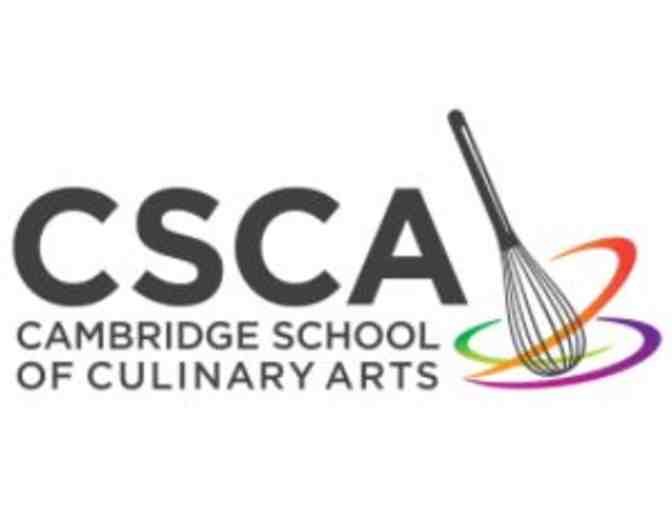 Cambridge School of Culinary Arts - $85 Gift Card (equivalent to most class costs)