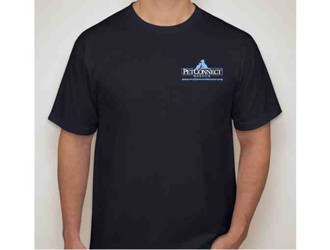 PetConnect Rescue Unisex LARGE Navy Short-Sleeve Unisex T-Shirt