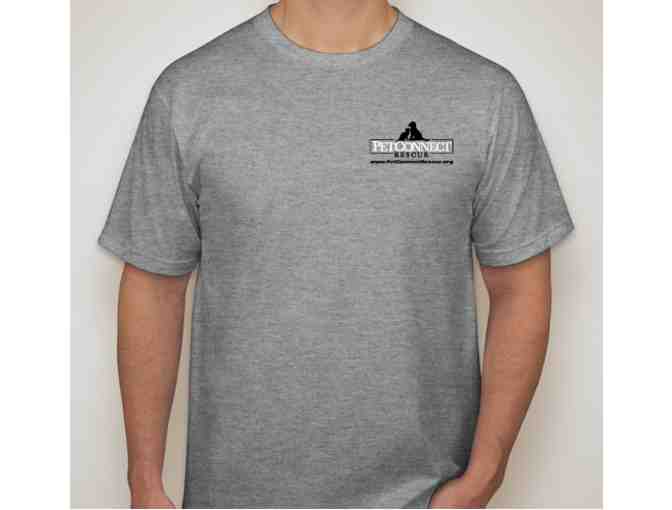 PetConnect Rescue Unisex X-LARGE Gray Short-Sleeve Unisex T-Shirt