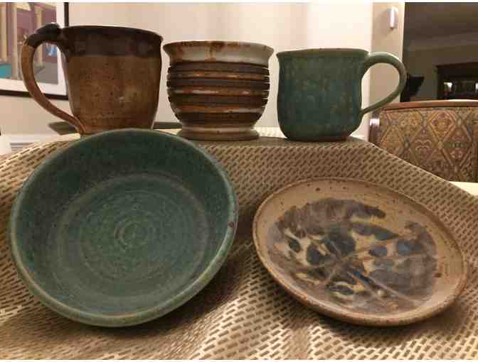 Hand-made Pottery Mugs and Bowls