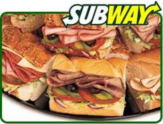 Free Subway Party Platter (serves 5-9 people)