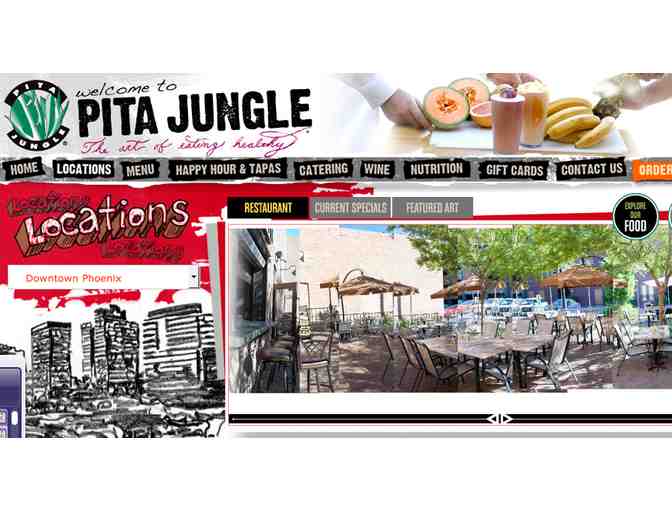 Pita Jungle Downtown Phoenix Gift Cards