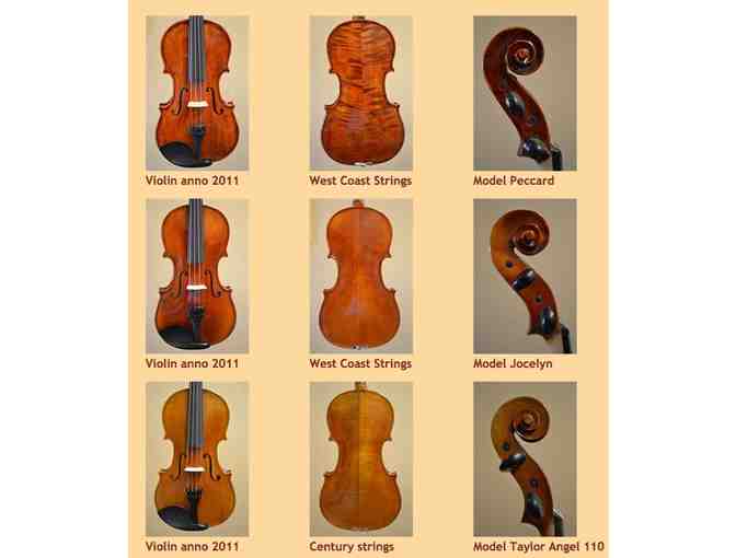 Instrument Rental at Andrew's Fine Violins