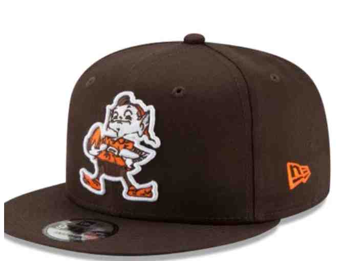 Cleveland Browns 9Fifty Snapback with Brownie | BiddingForGood