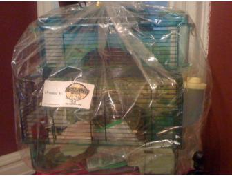 Petland Discount: A hamster-themed basket