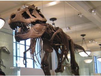 The American Museum of Natural History for 4, plus guided tour