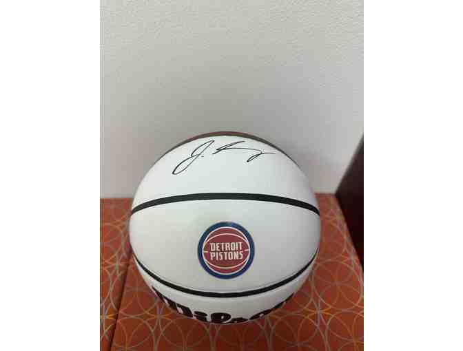 Detroit Pistons Basket with Tickets, Signed Memorabilia, and More