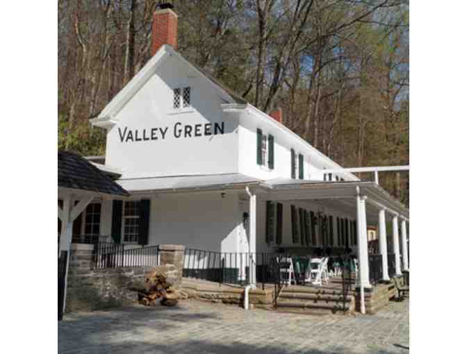 Valley Green Inn Gift certificate