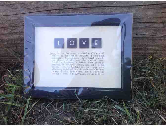 Framed Definition of LOVE