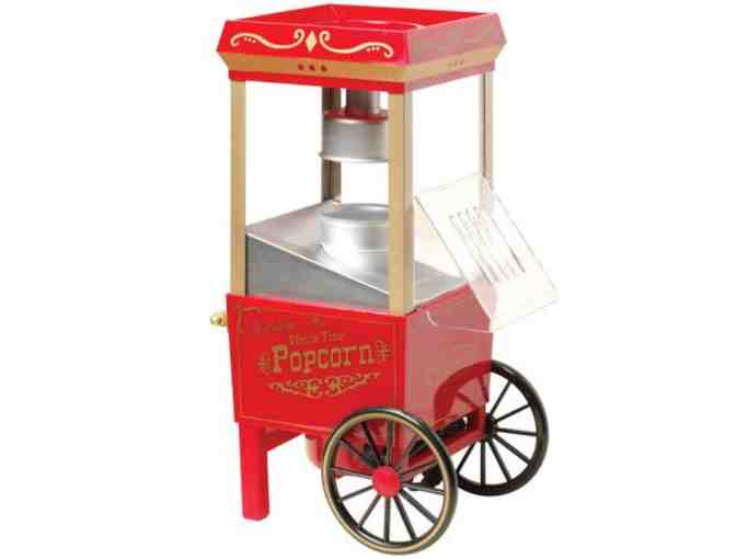 Old Fashioned Movie Time Hot Air Popcorn Maker