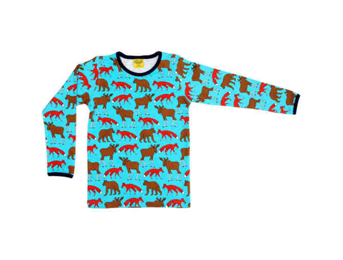 Organic Elk, Fox & Bear Shirt by Duns Sweden