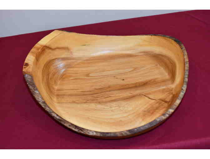 Large Bowl with Natural Edge (1) *made from historic wood