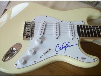 Guitar Signed by Carly Simon