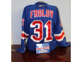 Alex Frolov Signed Jersey