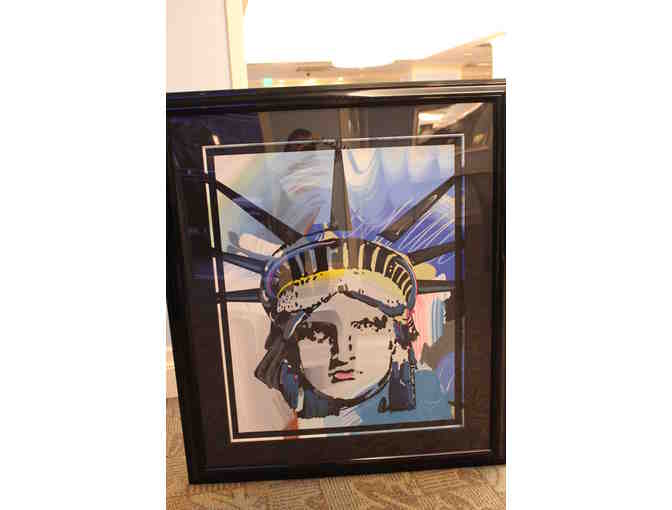 Peter Max Limited Edition Liberty Serigraph
