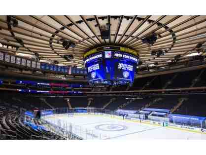 New York Rangers Post-Game On-Ice Photo 2024-2025 Season