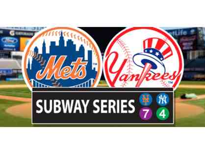 2 tickets to the Subway Series at Citi Field